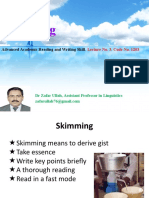 Advanced Academic 3. Skimming. Code 1203