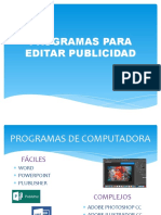 Programas para Editar Publicidad