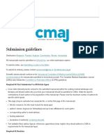 Submission Guidelines - CMAJ