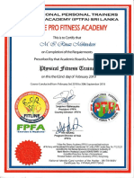 13 Physical Fitness Instructor