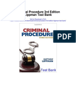 Criminal Procedure 3rd Edition Lippman Test Bank