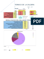 Calculo de Balance de Caldera