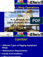 Rigging & Lifting Operations - 210205