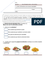 Evaluacion Formativa 1 Ciencias Naturales