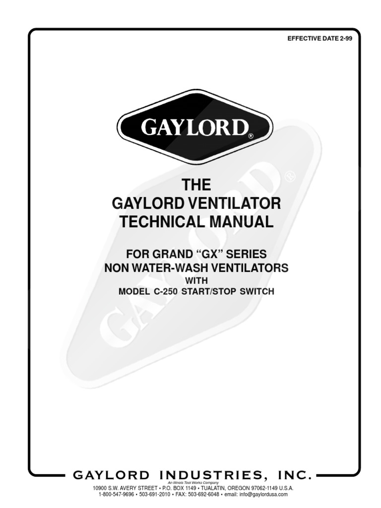 GX Tech Manual | PDF | Duct (Flow) | Fuse (Electrical)