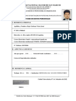 Ficha de Datos 2022 Víctor Josué Rojo Cárdenas
