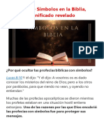 Lista de Símbolos en La Biblia