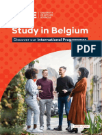 Brochure - Study in Belgium - 2020 2021