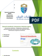 General Anesthesia Agents 33