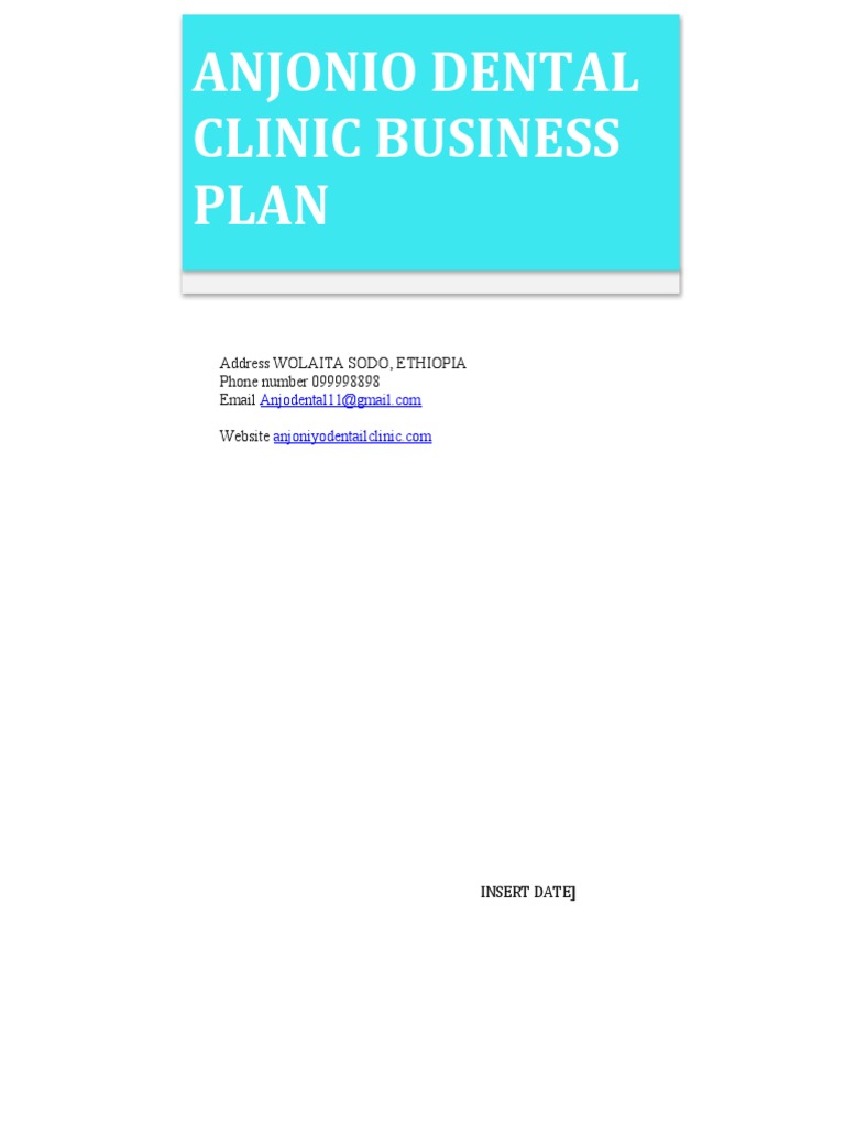 Dental Clinic Business Plan Template | PDF | Equity (Finance