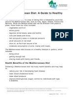 Mediterranean Diet Toolkit A Guide To Healthy Eating (Handout)