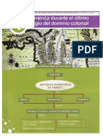 América Durante El Último Siglo de La Dominación Colonial