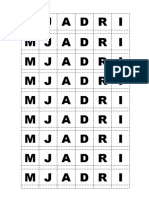 Letras Leilão de Jardim