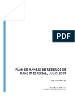 Plan de Manejo de Rme