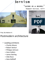 Lecture 05 Postmodernism