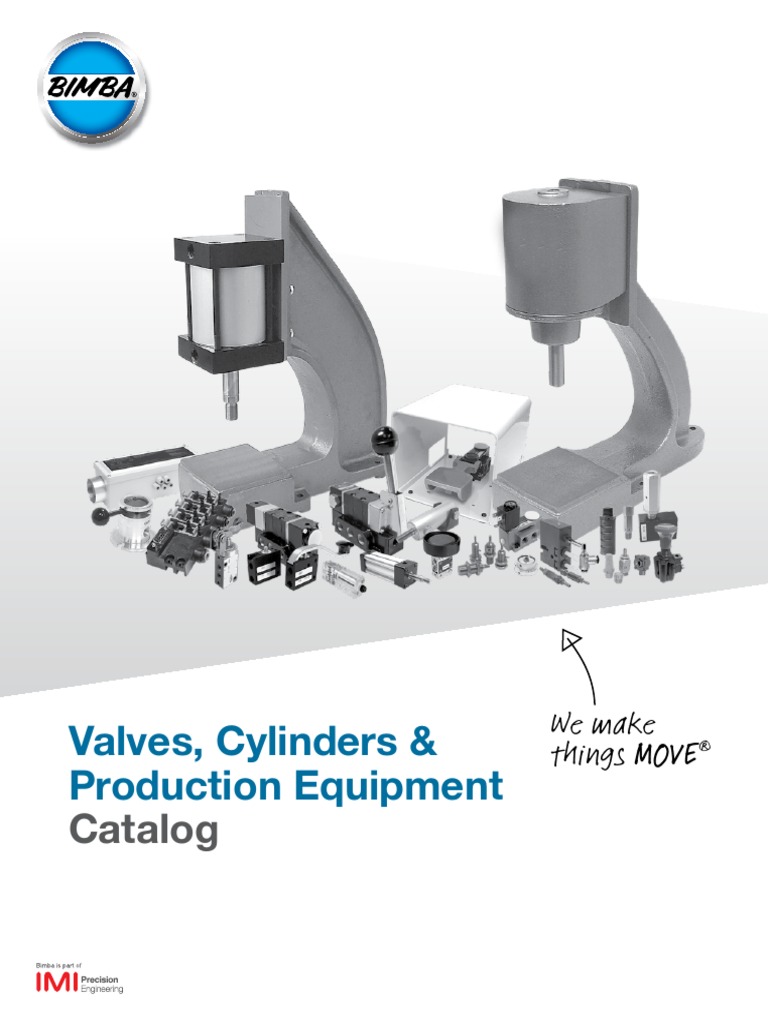 Bimba Air Valves Catalog PDF Electrical Connector Actuator
