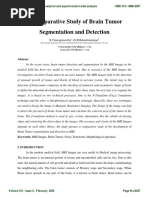 A Comparative Study of Brain Tumor Segmentation and Detection