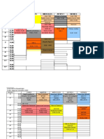 HORARIOS Arqueologia 2 Semestre 2023