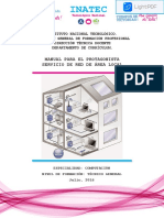 Manual de Servicio de Red de Área Local Diagramado