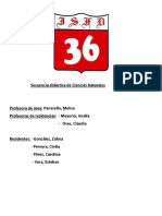 Transformación de La Materia, Planificación