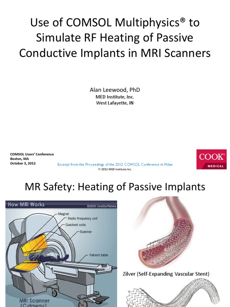 Simulate RF Heating of Passive PDF Inductor Heat