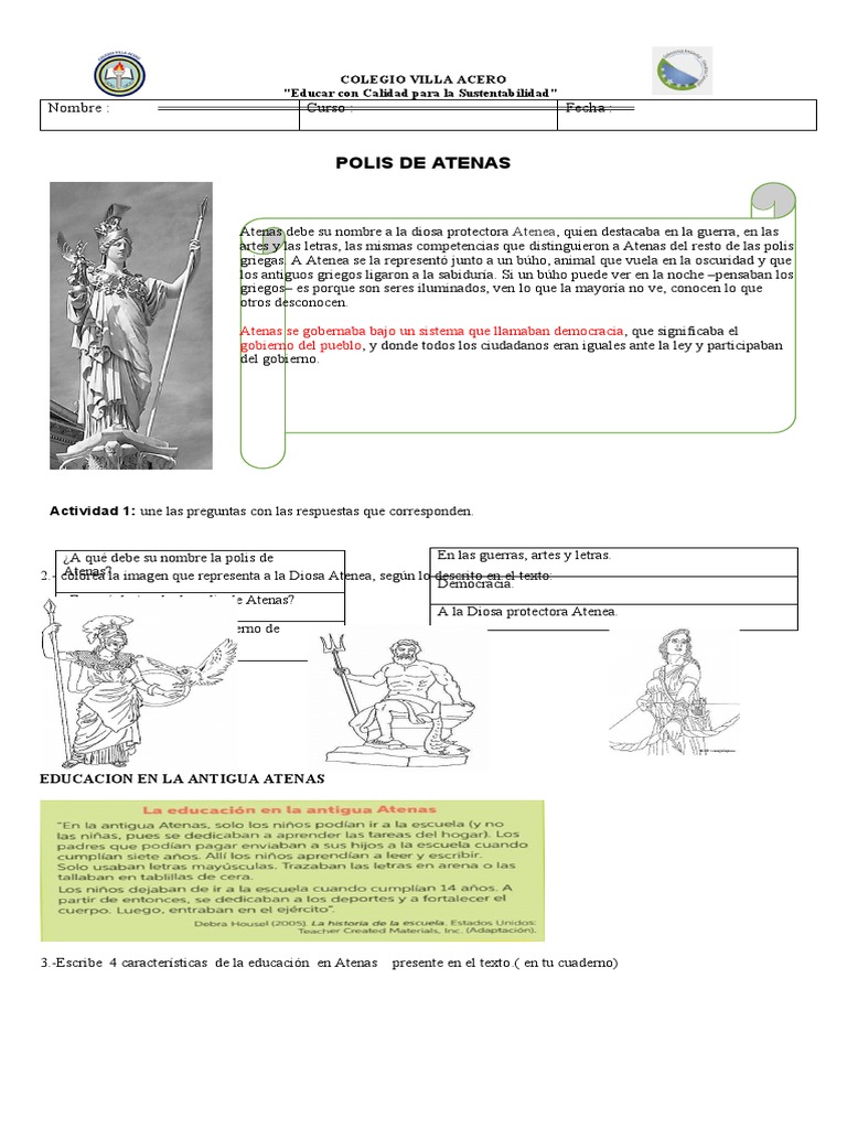 Democracia y Educación en Atenas | PDF | Esparta | Antigua Grecia