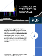 Controle Da Temperatura Corporal