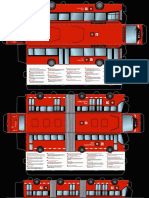 Arma Tu Mini Metrobus Descarga Aqui La Plantilla