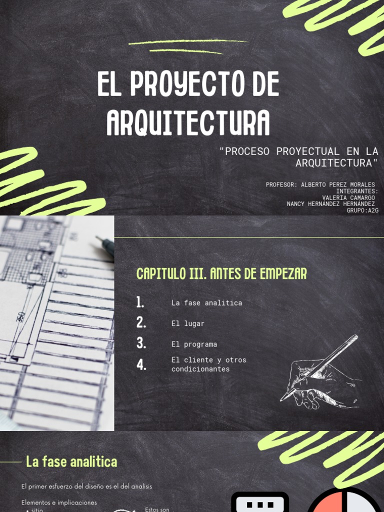 Presentación Proyecto Final | PDF | Arquitecto | Toma de decisiones