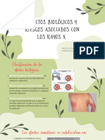 Efectos Biológicos y Riesgos Asociados Con Los Rayos X