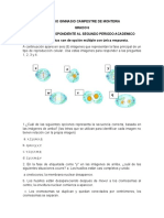 Preguntas 2Â° Periodo de BiologÃ A Grado 6Â° y 7Â°.