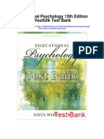Educational Psychology 13th Edition Woolfolk Test Bank