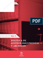 2021 05 31 1 Politica de Gestión Documental y Archivos UNAL Mayo 2021