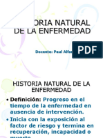 Historia Natural de La Enfermedad