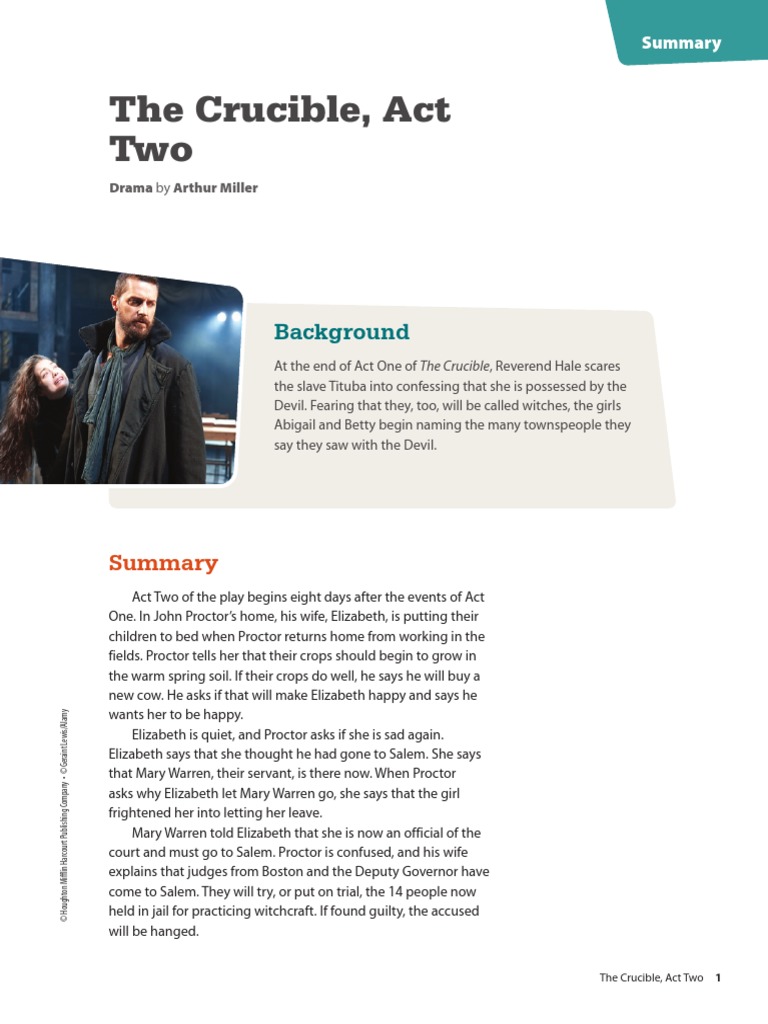 The Crucible Act 2 Adjusted Text PDF