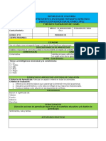 Formato Planeador de Clases 2022 Tercer Periodo