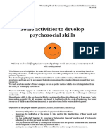 Sabah Lameche Activities To Develop Psychosocial Skills