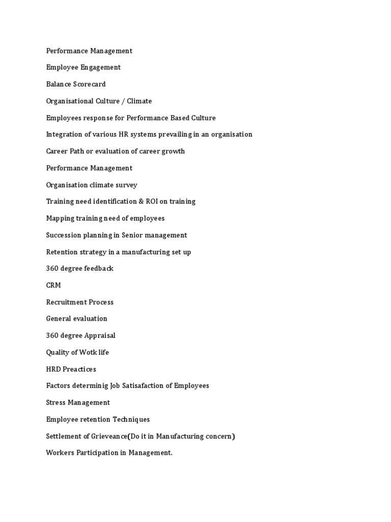 hr-project-titles-pdf-employee-retention-employment