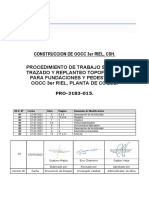 PRO-3183-015 TRAZADO Y REPLANTEO TOPOGRAFICO Rev.02