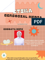 Ppt Etika Ber Media Sosial