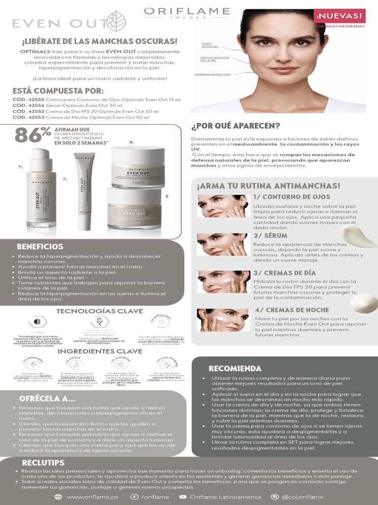 Crema Even Out: Adiós a Manchas | PDF
