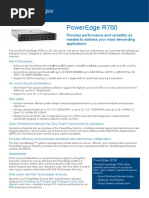 Poweredge r760 Spec Sheet