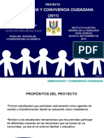 Presentacion Proyecto de Democracia