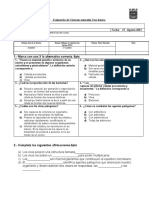 Prueba Cienicias Microrganismos