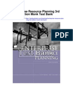 Enterprise Resource Planning 3rd Edition Monk Test Bank