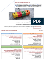 11- تحليل العوامل الاستراتيجية SWOT