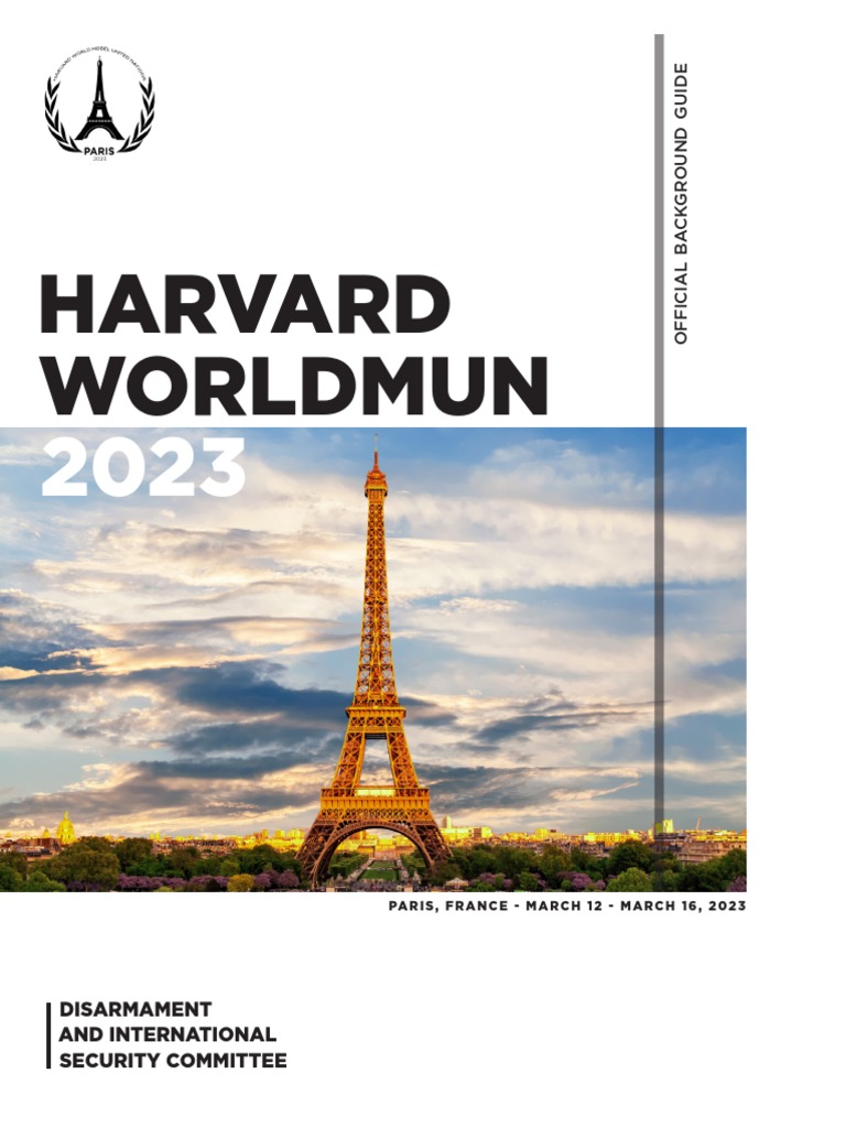 DISARMAMENT COMMITTEE GUIDE 2023 | PDF | Nuclear Disarmament | United ...