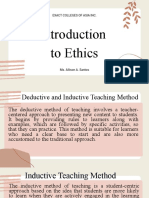 Lesson 1A Introduction To Ethics