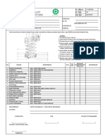 Form Checklist Inspeksi Lift Platform