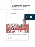 Essentials of Anatomy and Physiology 6th Edition Scanlon Test Bank